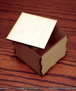Caja para decorar - 10x10cm alto 8cm