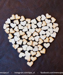 Pack 60 Corazones Pequeños