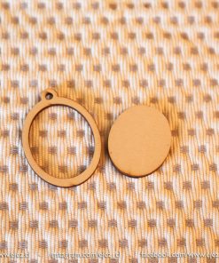 Alternative view of Mini Bastidor Ovalo Simple - 5cm Ancho