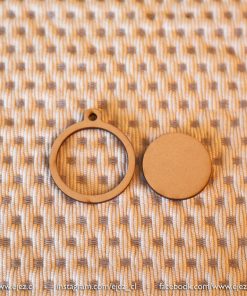 Alternative view of Mini Bastidor Circular Simple - 5cm Diámetro