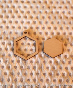 Alternative view of Mini Bastidor Hexágono Simple - 5cm Ancho