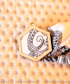 Mini Bastidor Hexágono Simple - 5cm Ancho