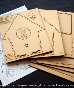 Alternative view of Casita de Pajaritos Grande - MDF