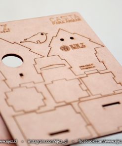 Alternative view of Casita de Pajaritos Pequeña 3D