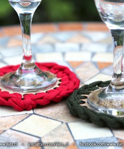 Alternative view of Bases para trapillo para "Posavasos" - Pack de 6 Unidades