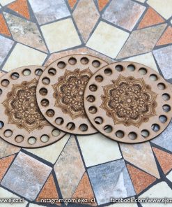 Bases para trapillo para "Posavasos" - Pack de 6 Unidades