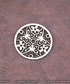 Alternative view of Pack 3 Mandalas - Diseño Mariposa