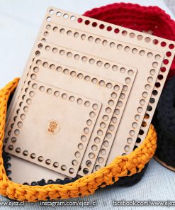 Bases para trapillo - Cuadrado - Pack con 5 tamaños