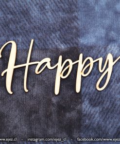 Alternative view of Adornos "Happy" y "Feliz"