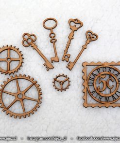 Kit figuras para Scrapbook