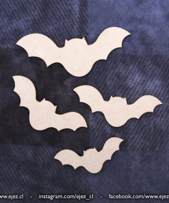 Kit de 4 Murciélagos para decorar