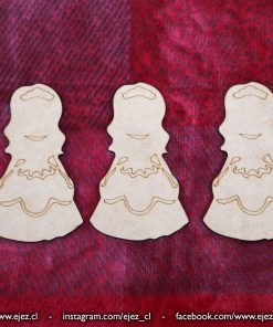 Kit de 3 Princesas para Pintar