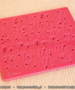 Set Marcadores de Letras Acrílico Rosado