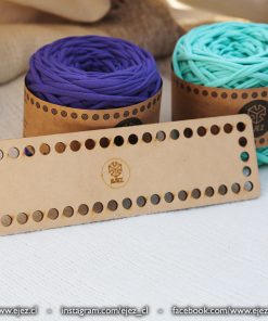 Alternative view of Base para trapillo - Rectangular 25x7cm