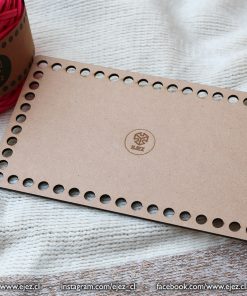 Bases para trapillo - Rectangular 22x13cm