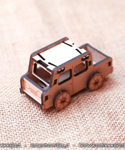 Camioneta 3D para pintar, armar y/o regalar