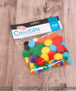 Pompón Surtido 78u CREATIVE