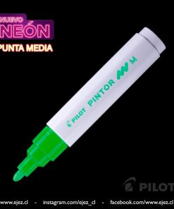 Marcador PINTOR Medio PILOT - Verde Neón