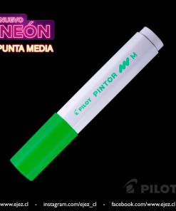 Alternative view of Marcador PINTOR Medio PILOT - Verde Neón