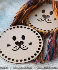 Bases para trapillo – Diseño Calado Animal