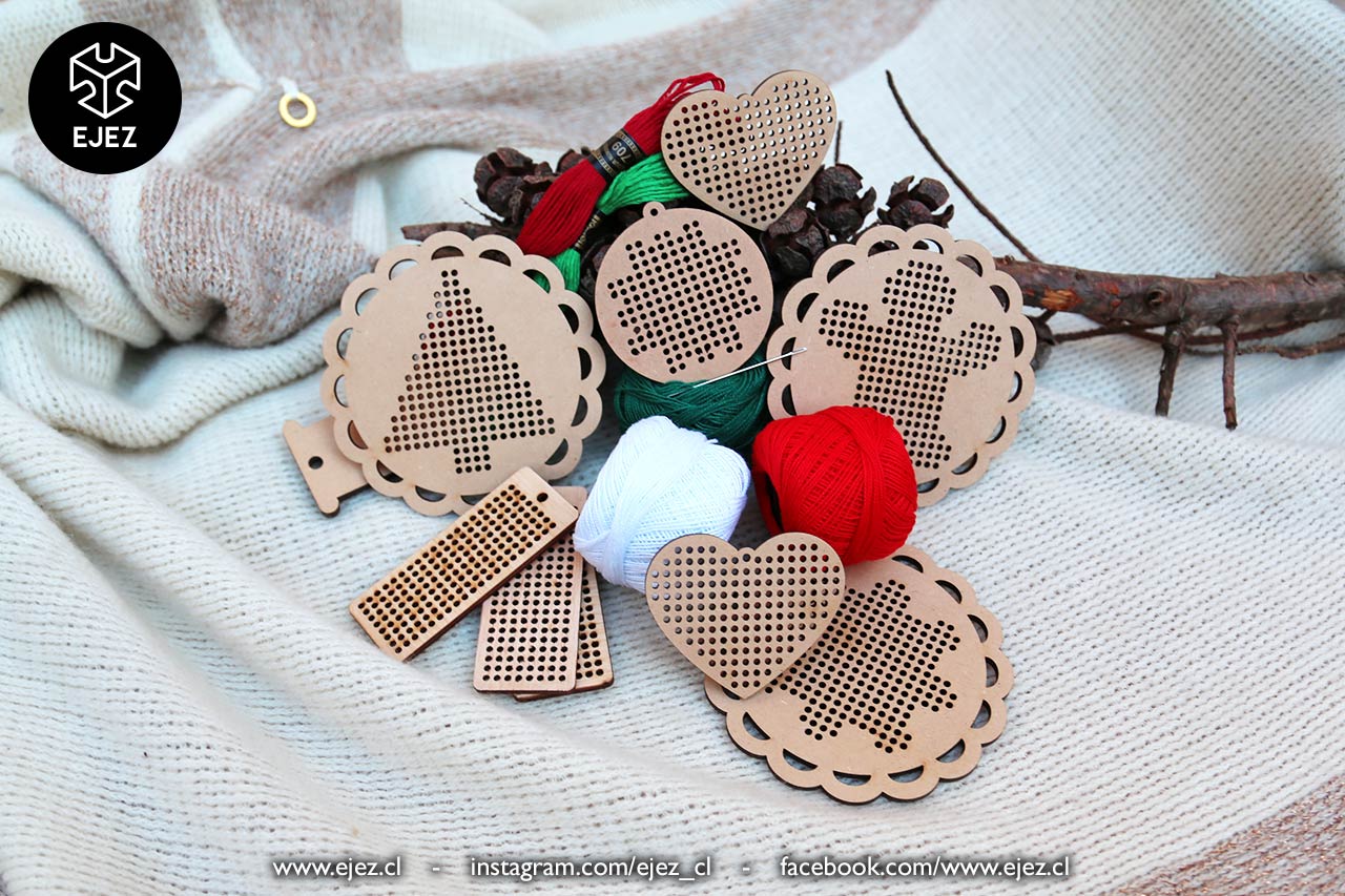 Kit Bordado en Madera