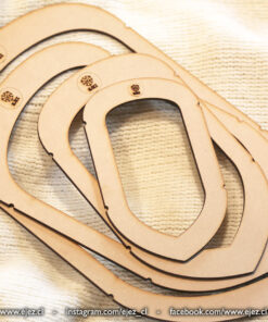 Macramé - Molde Hoja Otoño