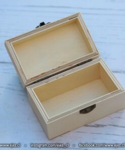 Alternative view of Cajita Unicorno Madera