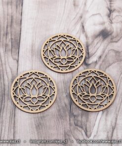 Pack 3 Mandalas - Flor de Loto