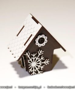 Alternative view of Casita navideña 3D- Modelo 03