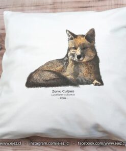 Funda Cojín - Zona Norte Chile - Zorro Culpeo