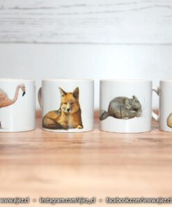 Colección Zona Norte Chile - Pack 4 Tazas 6 oz