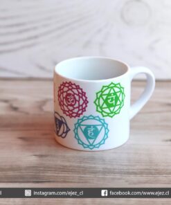 Alternative view of Taza para Café 6 oz - Siete Chakras