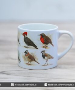 Diseño Mix de Aves Nativas - Taza para Café 6 oz